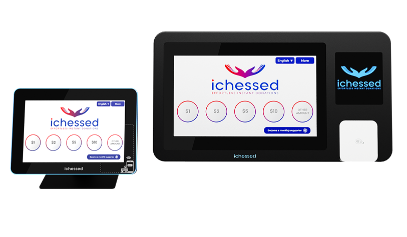 iChessed Tab and iChessed donation kiosk iChessed Tab and iChessed donation kiosk