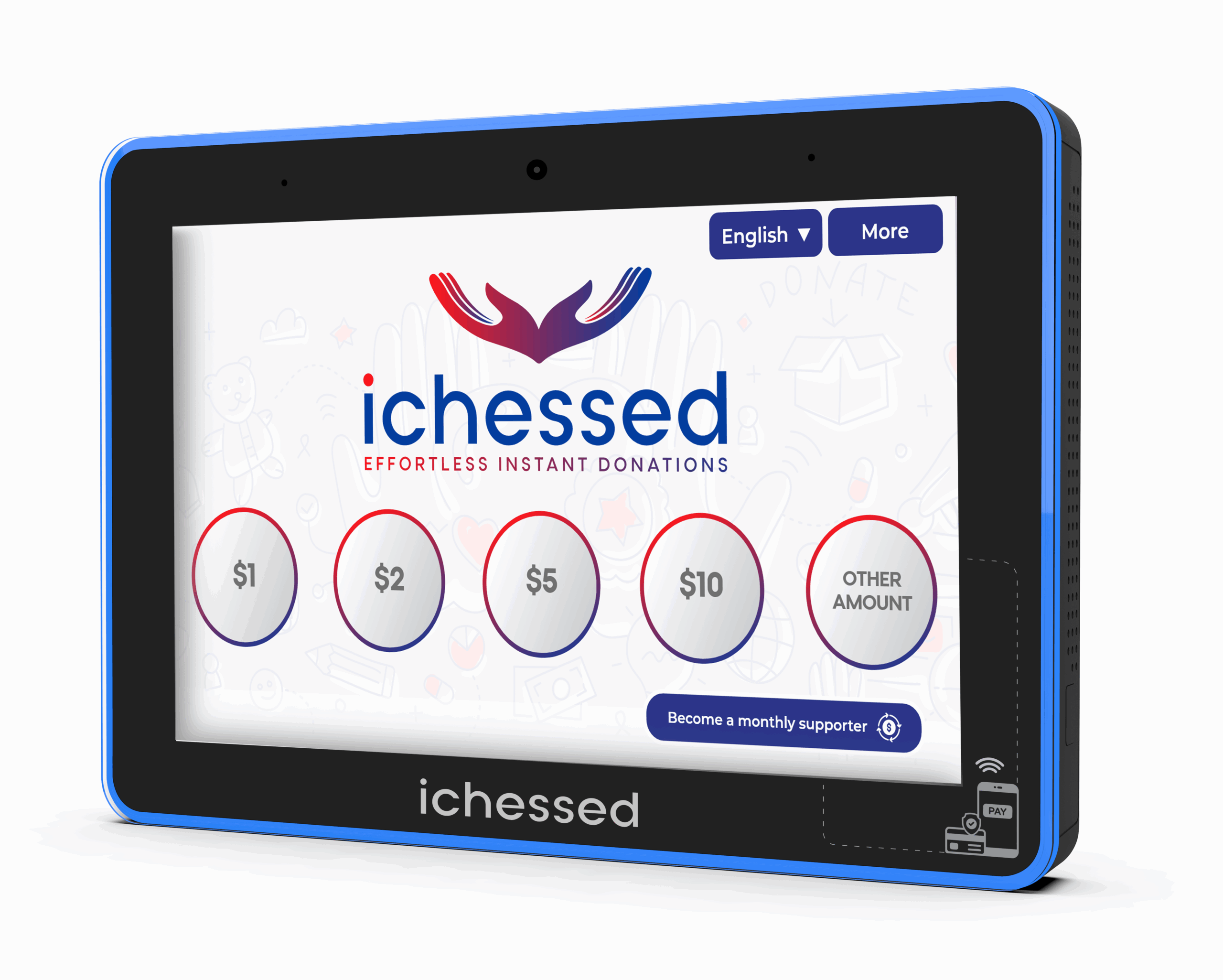 Ichessed donation tablet 4 Ichessed donation tablet 4